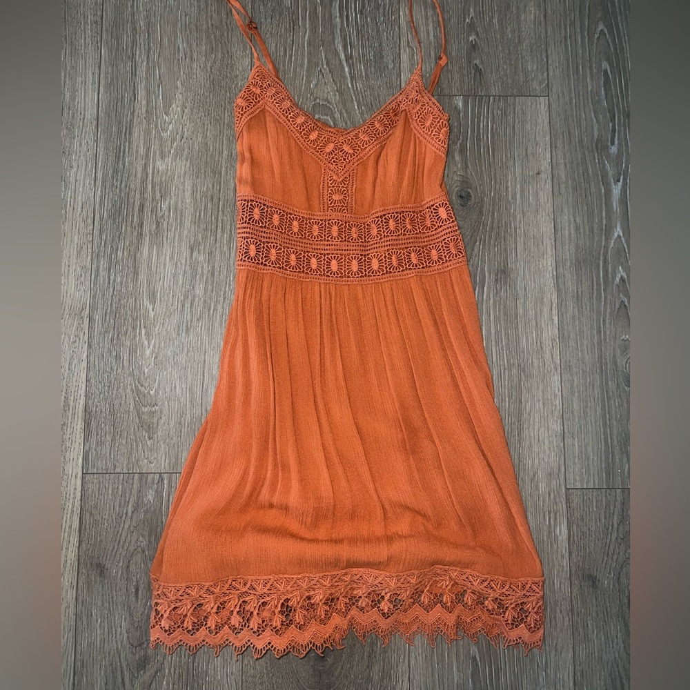 Orange Summer Dress